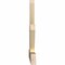 Ekena Millwork Saratoga Rough Sawn Timber Gable Bracket, Douglas Fir, 72"W x 27"H x 2"D x 4"F, 9/12 Pitch GBW072X27X0204SAR00RDF - alternate 2